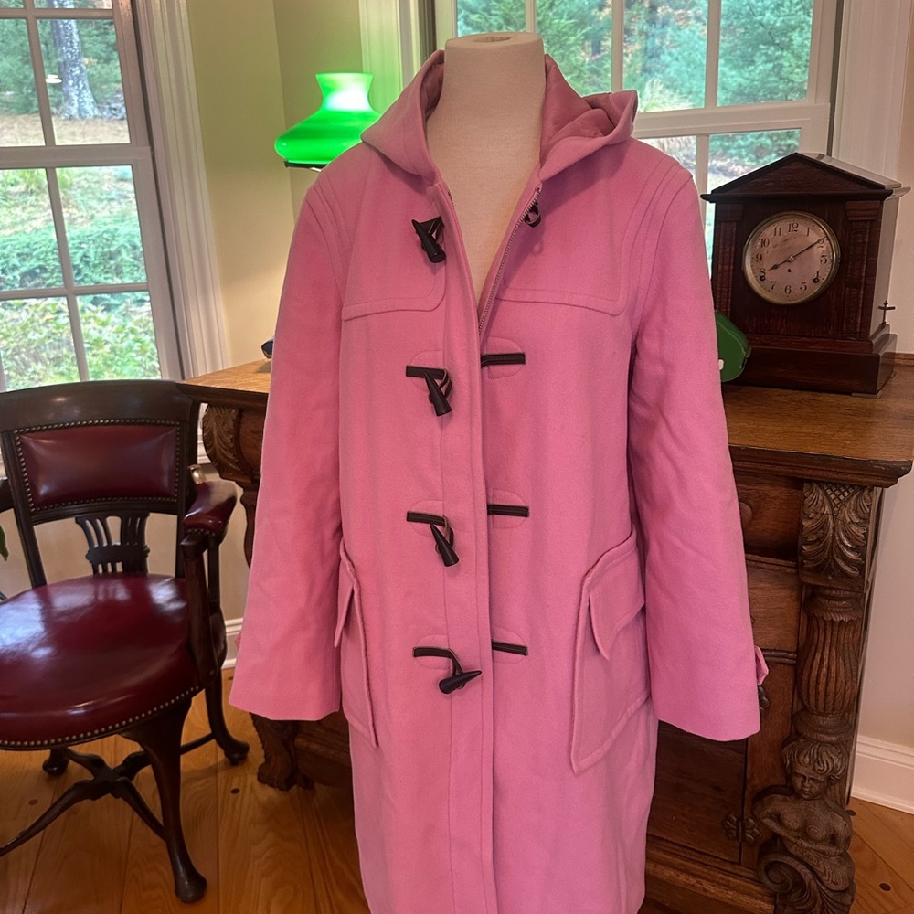 Isaac Mizrahi Pink Women's Toggle Coat